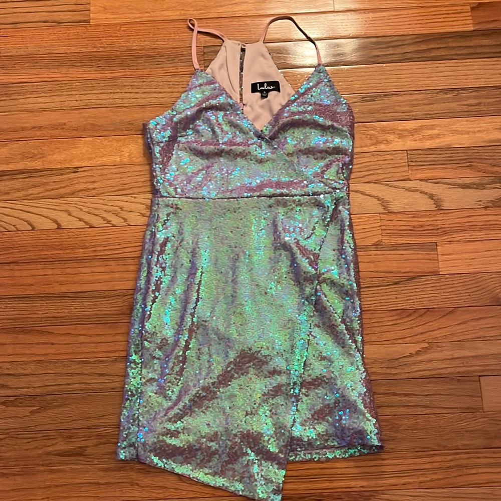 Lulus bodycon mini sequin dress